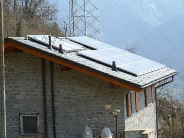 IMPIANTO SU ABITAZIONE DI MONTAGNA