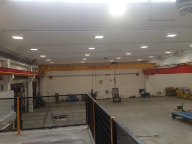 Illuminazione a Led e distribuzione Potenza Capannone