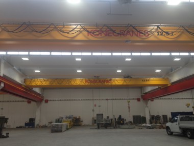 Illuminazione a Led e distribuzione Potenza Capannone
