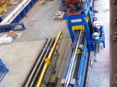 IMPIANTO LAVORAZIONE MANDRINI PRESSA